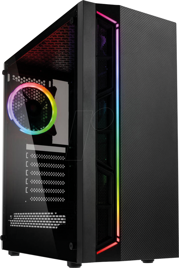 Корпус Kolink Inspire K7 ARGB midi-tower, чорний
