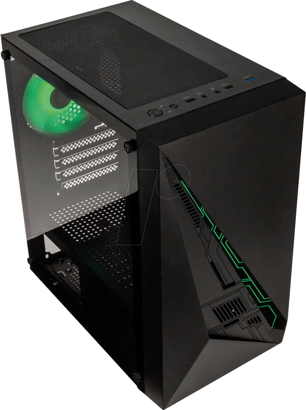 Корпус Kolink Inspire K2 Plus ARGB Micro-ATX, чорний