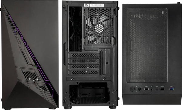 Корпус Kolink Inspire K2 Plus ARGB Micro-ATX, чорний
