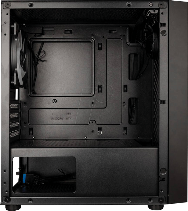 Корпус Kolink Inspire K2 Plus ARGB Micro-ATX, чорний