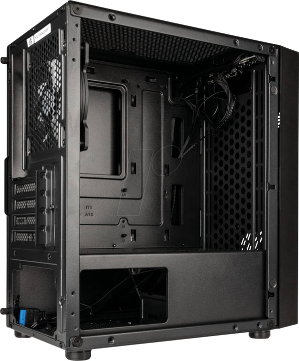Корпус Kolink Inspire K2 Plus ARGB Micro-ATX, чорний