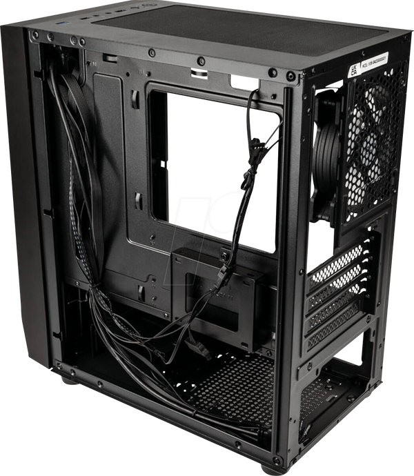 Корпус Kolink Inspire K2 Plus ARGB Micro-ATX, чорний