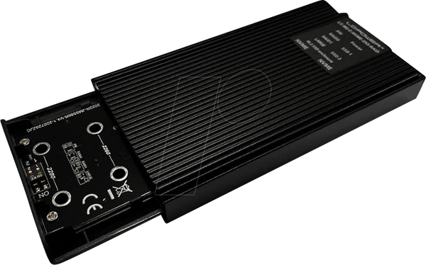 Зовнішній корпус для 2x M.2 NVMe SSD RAID, USB 3.2
