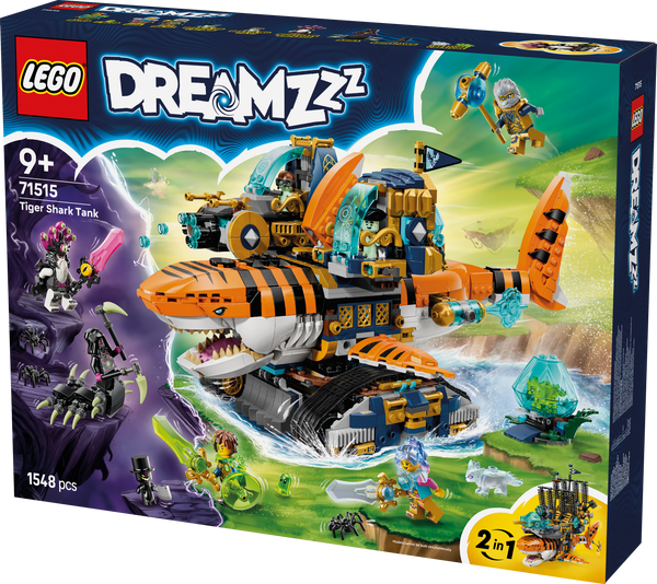 LEGO® DREAMZzz™ – Танк «Тигр-акула»