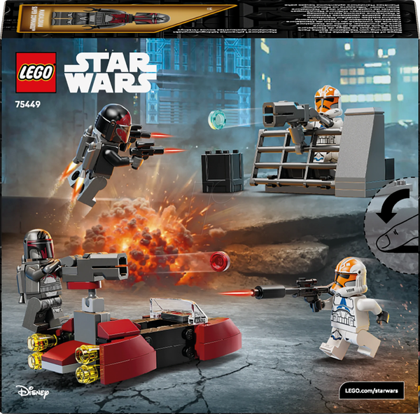LEGO® Star Wars™ – Бойовий набір Облога Мандалора