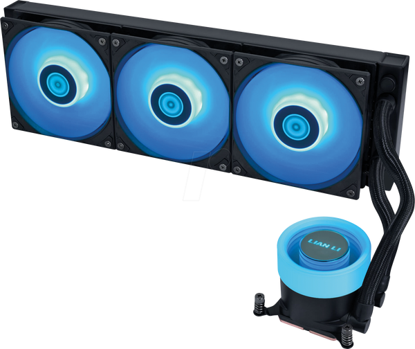 Водяне охолодження Lian Li GA II Lite RGB AiO – 360 мм