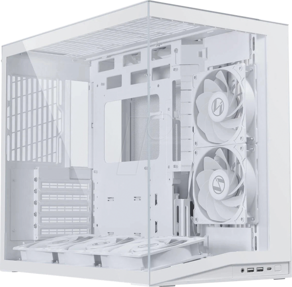 Міні-корпус Lian Li O11 Dynamic Mini V2 Flow, білий