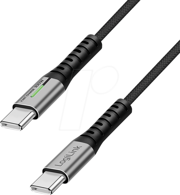 Зарядний кабель Syncand, USB-C -> C, 3,0 м, чорний