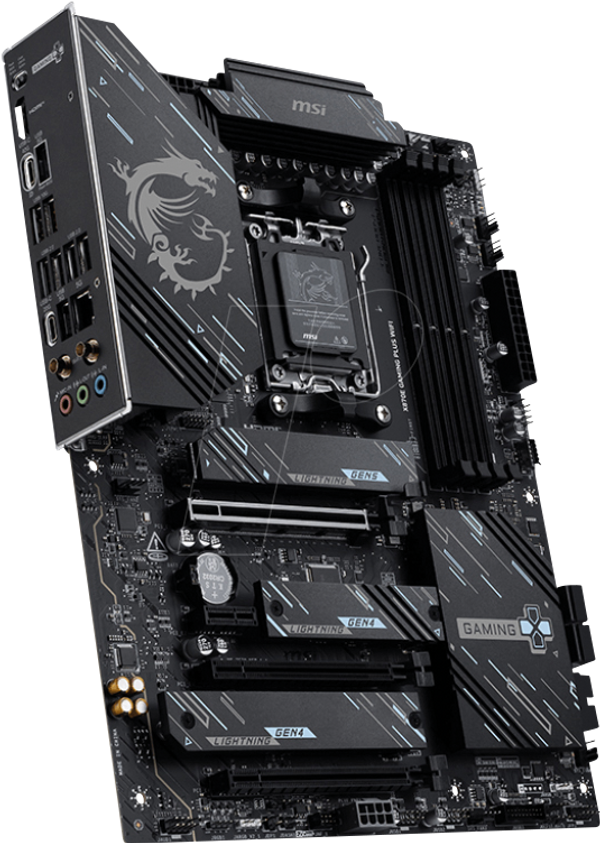 Материнська плата MSI X870E GAMING PLUS WIFI (AM5)