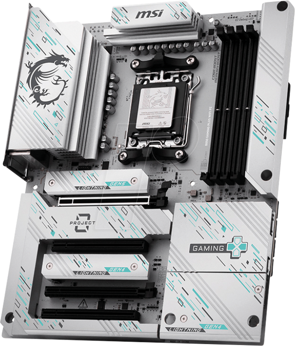 Материнська плата MSI B850 GAMING PLUS WIFI PZ (AM5)