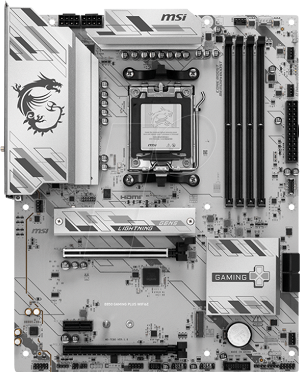 Материнська плата MSI B850 GAMING PLUS WIFI6E (AM5)