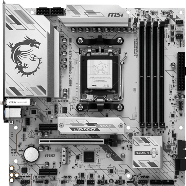 Материнська плата MSI B850M GAMING PLUS WIFI6E (AM5)