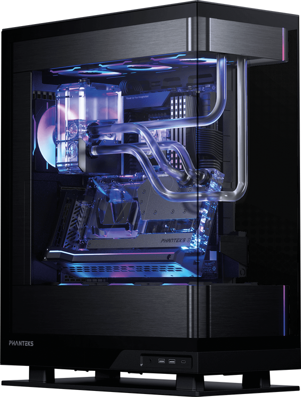 PHANTEKS Evolv X2, midi-tower, загартоване скло, чорний
