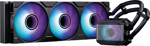 PHANTEKS Glacier One 360M25 Gen2 DRGB AiO, 360 мм, чорний
