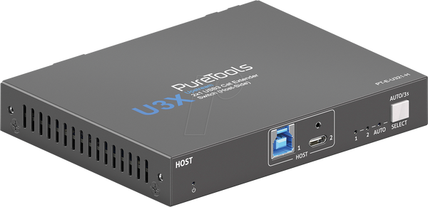Промисловий USB-розширювач, HDBaseT, хост