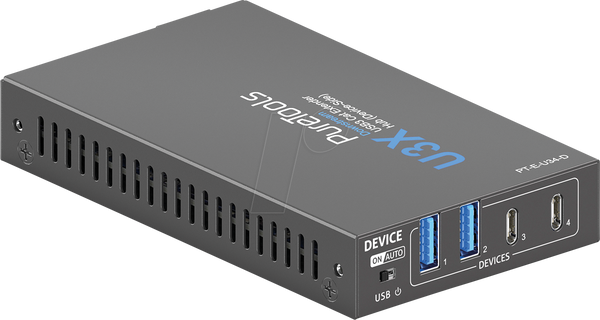 Промисловий USB-концентратор-розширювач, HDBaseT, на стороні пристрою