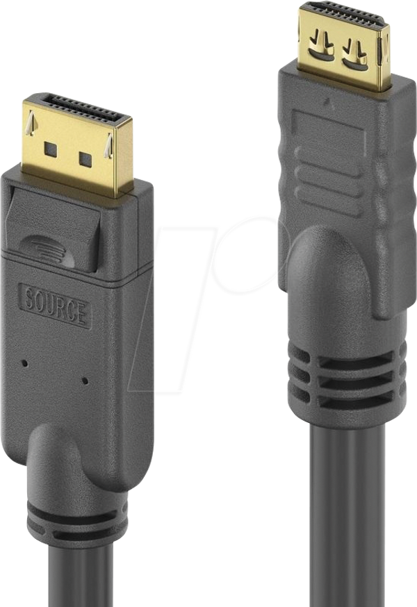Активний кабель DisplayPort 1.2 zu HDMI, 4K 60 Гц, 1,0 м