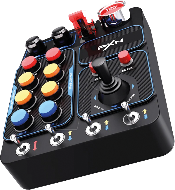 Коробка для кнопок PXN CB1 sim racing для вантажівки