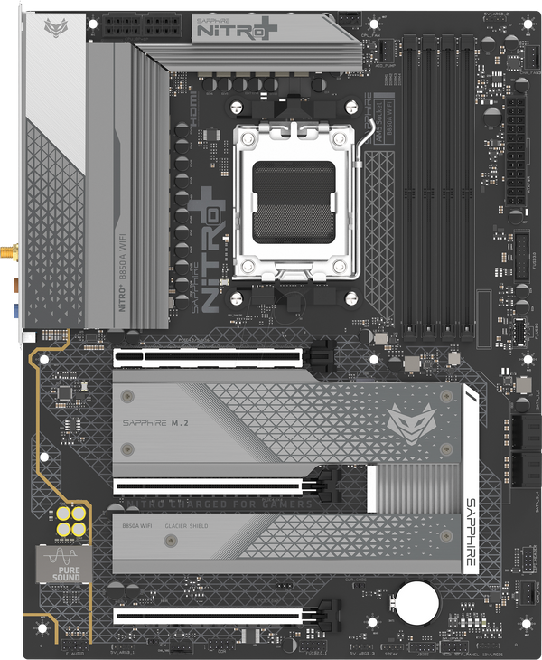 SAPPHIRE NITRO+ B850A WIFI 7 (AM5)