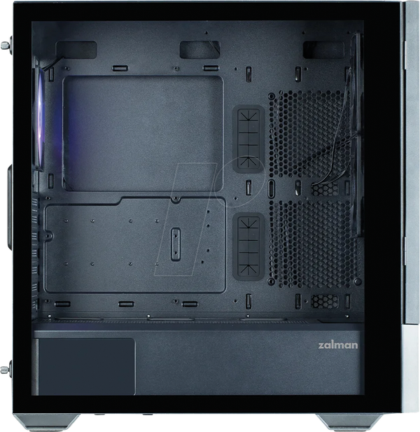 Корпус для ПК Zalman Z10 DS, РК-дисплей, Midi Tower
