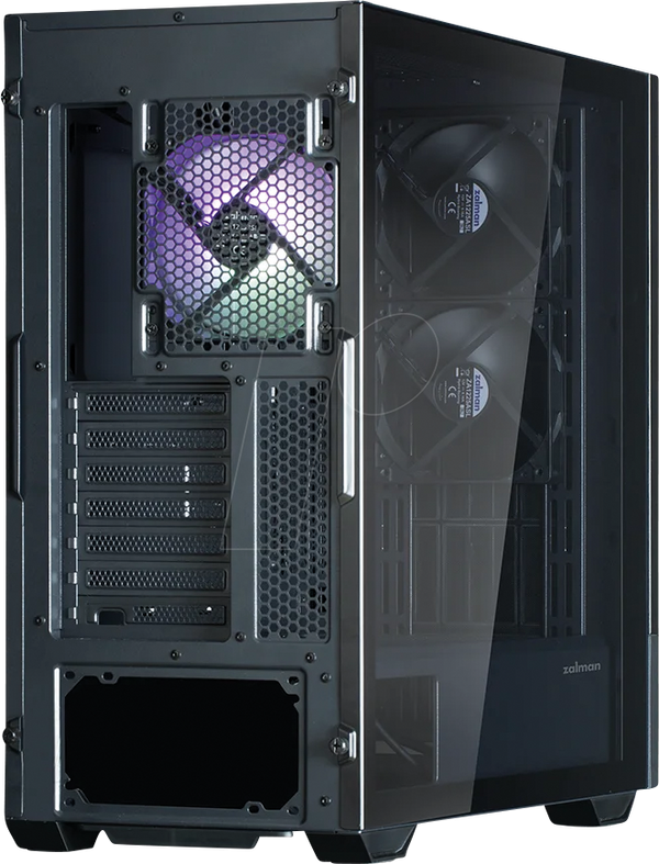 Корпус для ПК Zalman Z10 DS, РК-дисплей, Midi Tower