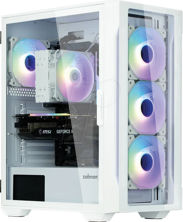 Корпус для ПК Zalman I3 Neo, загартоване скло, ATX