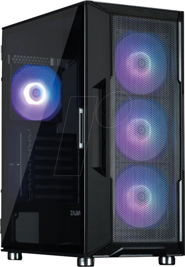 Корпус для ПК Zalman i3 Neo ARGB із загартованого скла, ATX