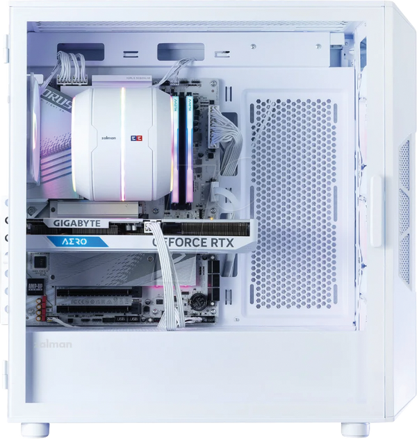 Корпус для ПК Zalman I3 Neo V2, загартоване скло, ATX