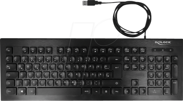Клавіатура, USB, чорна