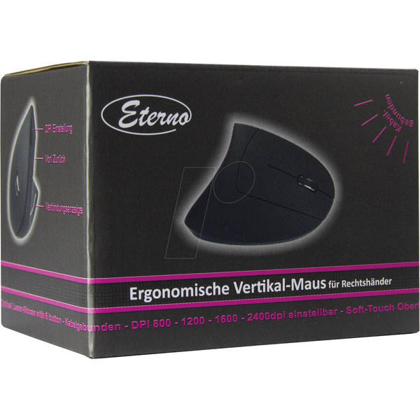 Миша, USB, оптична, вертикальна