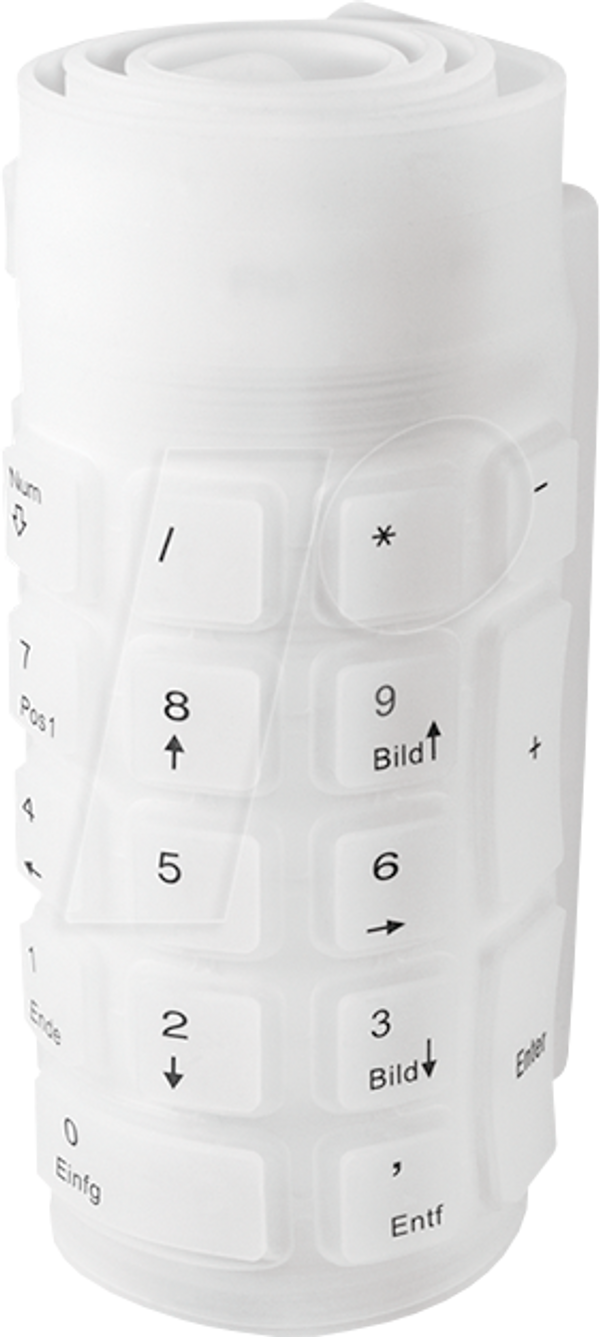 Клавіатура, USB + PS/2, біла