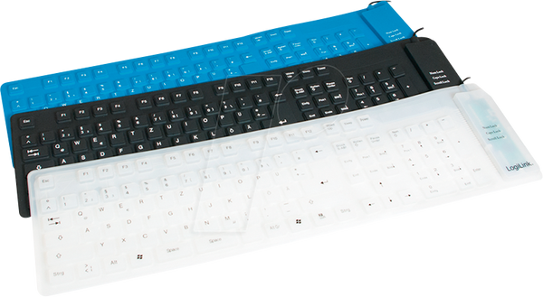 Клавіатура, USB + PS/2, біла
