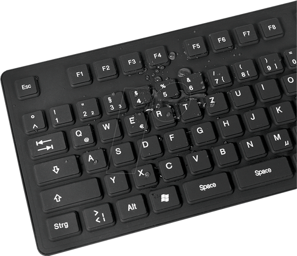 Клавіатура, USB + PS/2, чорна