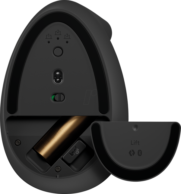 Бездротова миша, Logi Bolt/Bluetooth, Lift, чорна