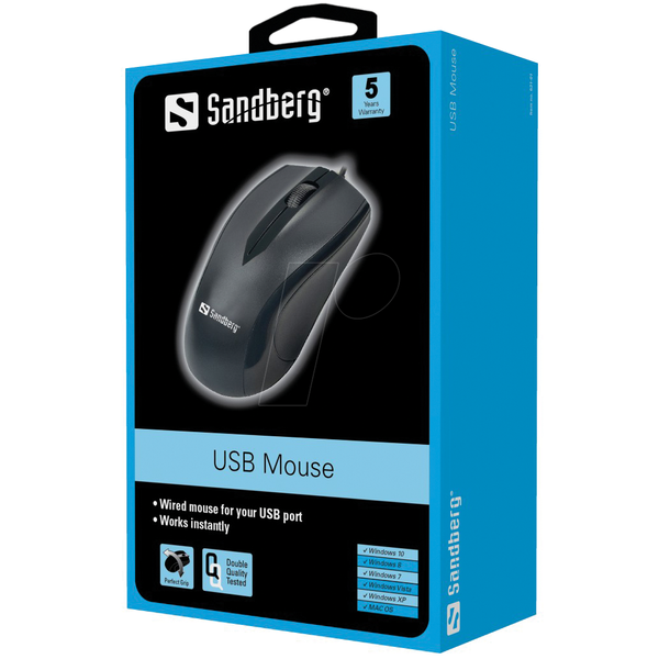 Миша, Дротова, USB, Чорна