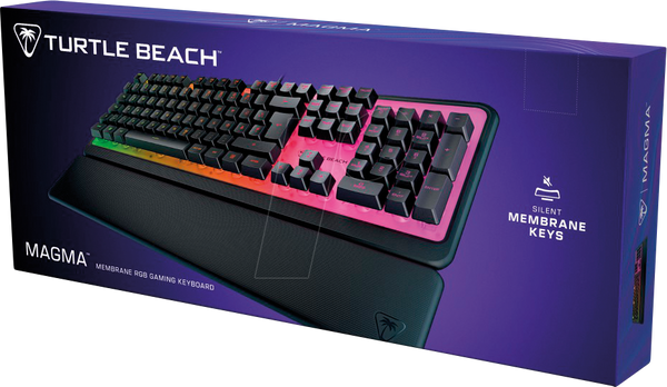 Gaming-Tastatur, USB, RGB, schwarz, DE