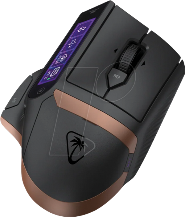Ігрова миша, USB/Funk/Bluetooth, RGB, чорна