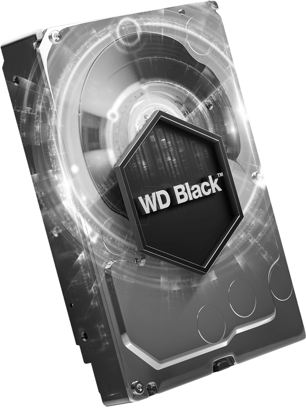 Жорсткий диск для настільного комп'ютера, 2 ТБ, WD, чорний