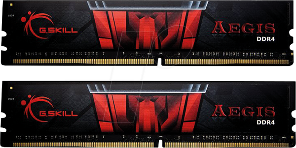 16 ГБ DDR4 3200 CL16 G.Skill Aegis, комплект из 2 модулей