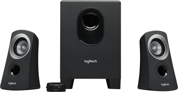 Акустична система Logitech 2.1, чорна