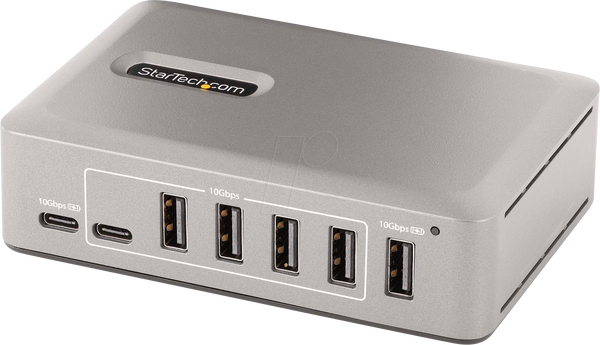 Концентратор USB-C 3.1, 10 портів, 8 портів USB-A, 2 порти USB-C