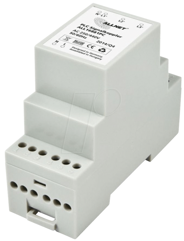 Фазний перемикач ALLNET Powerline, 3 фази +N + LX