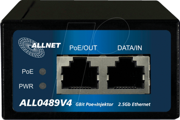 Инжектор питания по Ethernet (POE+)