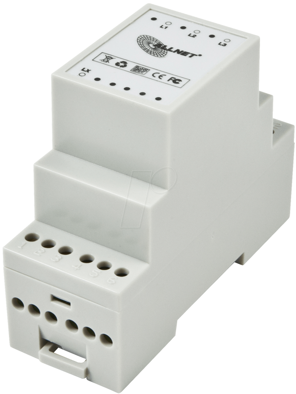 Фазний з'єднувач ALLNET Powerline, 3 фази + LX