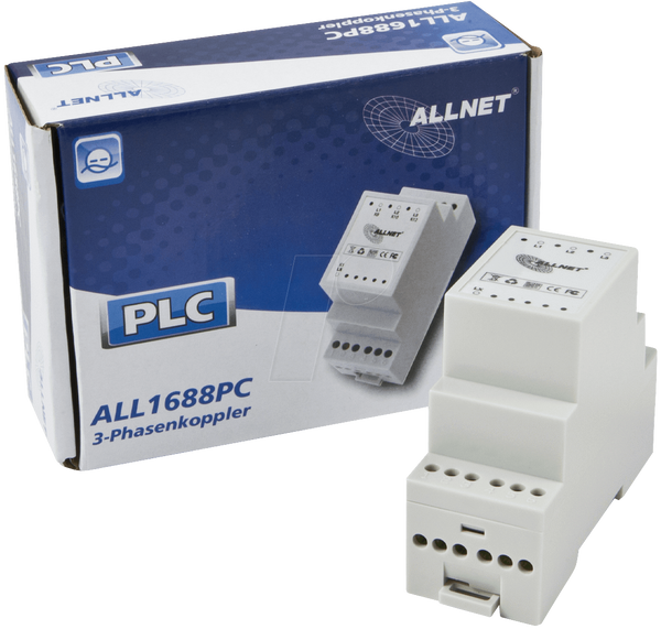 Фазний з'єднувач ALLNET Powerline, 3 фази + LX