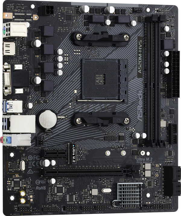 ASRock A520M-HVS (AM4)