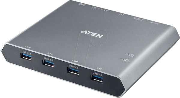 Док-станція KVM з 2 портами USB-C 4K DisplayPort
