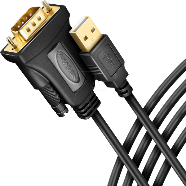 Конвертер USB 2.0, USB-A - RS-232, FTDI, 1,5 м