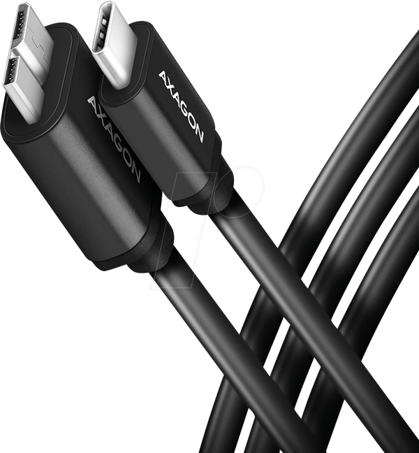 Кабель USB 3.0, разъем USB-C — разъем Micro B, 1 м