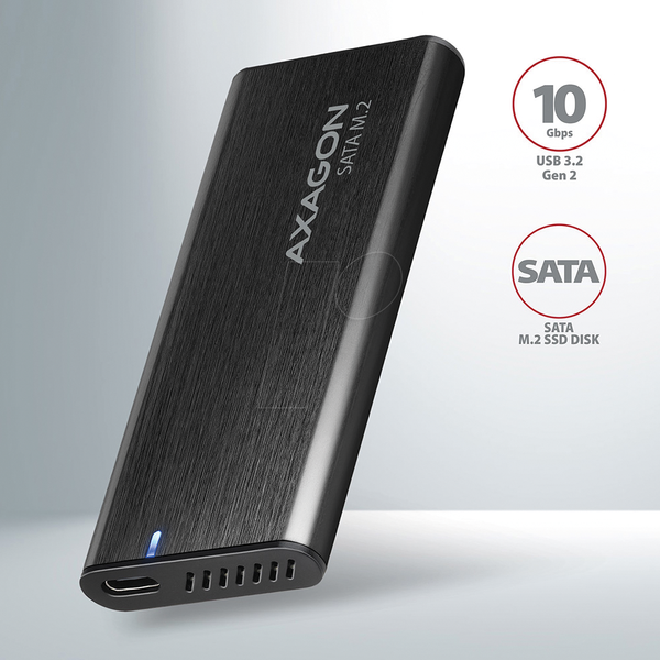 Внешний корпус для M.2 SATA SSD, USB 3.1